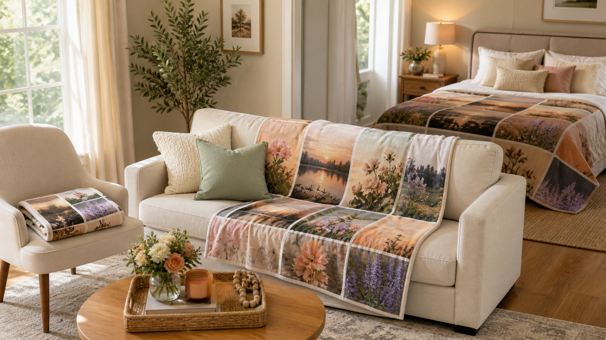 Custom Photo Blanket Size Guide: Which Size Should You Choose?