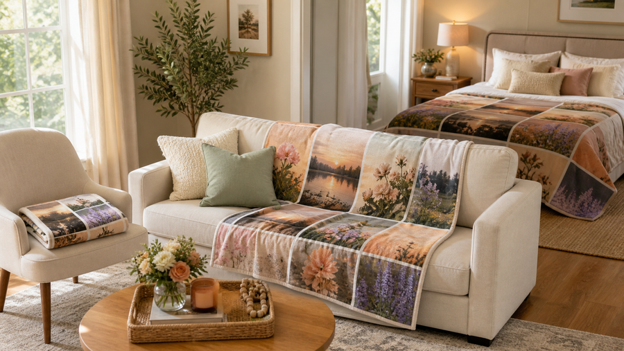 Custom Photo Blanket Size Guide: Which Size Should You Choose?