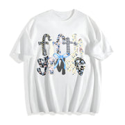 Fifth Grade Teacher Cotton T-Shirt in White