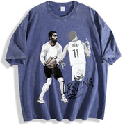 Irving US In USA 2024 vintage washed oversized T-shirt in Blue