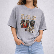 Manon Blackbeak vintage washed oversized T-shirt in Gray