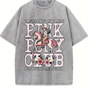 Pink Pony Club Sleeveless Tank Vintage Washed T-Shirt in Gray