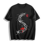 Centipede Kaneki Ken Cotton T-Shirt in Black