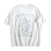 If You Are Neutral in Situations of Injustice Cotton T-Shirt in White
