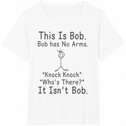 This Is Bob Cotton T-Shirt in White