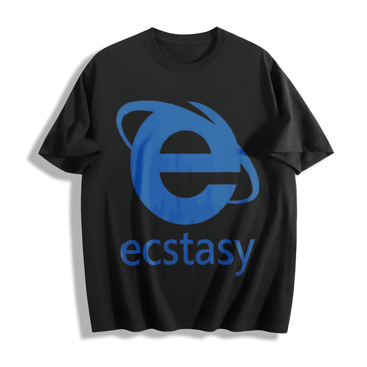 Logo Gothic Grunge Y2k Emo Scene Amity Affliction Cotton T-Shirt in Black