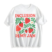 Special Education Teacher Cotton T-Shirt in White