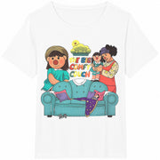 Big Comfy Couch Cotton T-Shirt in White