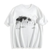 Washington Crossing Delaware Cotton T-Shirt in White