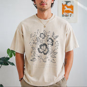 His Mercies Are New Every Morning Vintage Washed T-Shirt in Beige