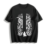 Retro Heavy Limited Gatekeeper Cotton T-Shirt in Black