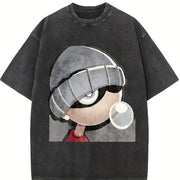 Xbox 360 Beanie Gamerpic Vintage Washed T-Shirt in Black