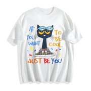 Be If You Want Cotton T-Shirt in White