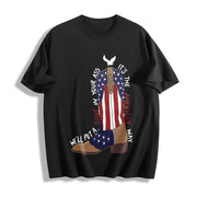 Courtesy of the Red Cotton T-Shirt in Black