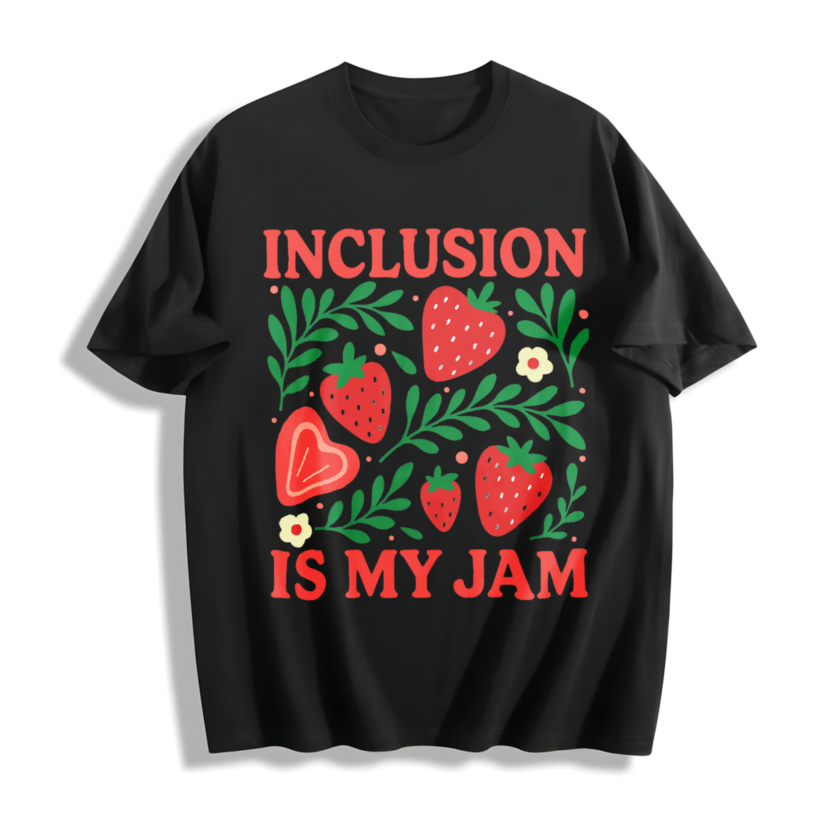 Special Education Teacher Cotton T-Shirt in Black