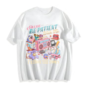 90s Throwback 90s Country Cotton T-Shirt in White