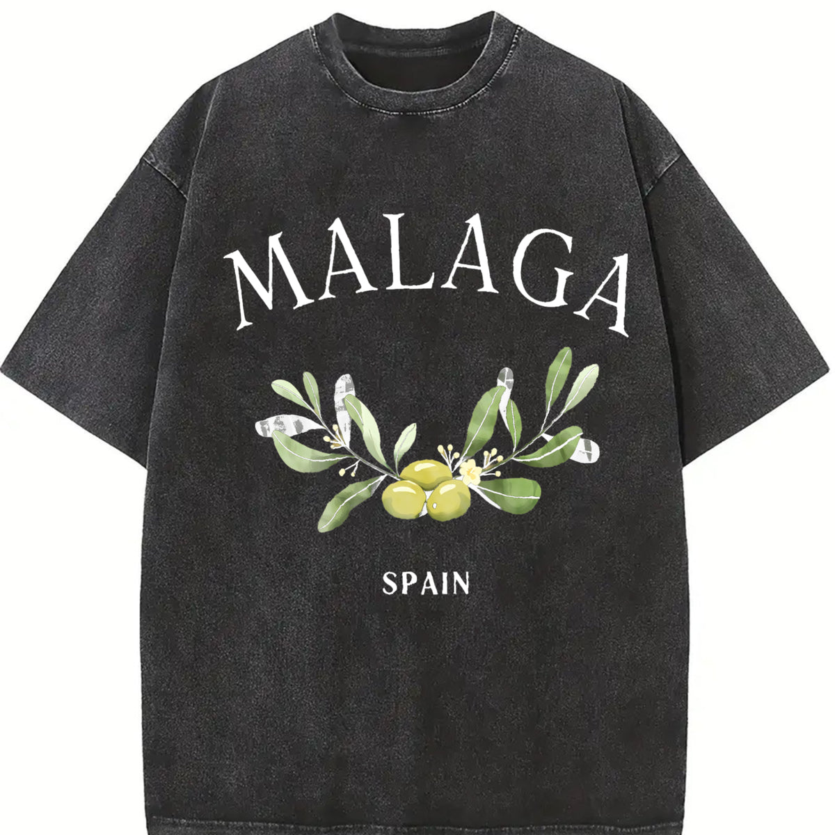 Mexican Heritage Latino Vintage Washed T-Shirt in Black