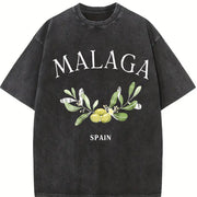 Mexican Heritage Latino Vintage Washed T-Shirt in Black