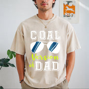 Dad and Son Matching Vintage Washed T-Shirt in Beige
