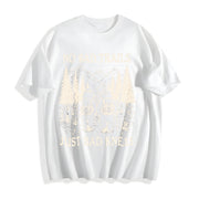 No Bad Trails Just Bad Knees Cotton T-Shirt in White