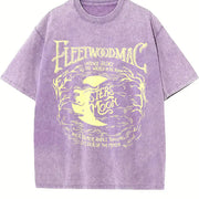 Fleetwood Mac Sisters of the Moon Vintage Washed T-Shirt in Purple