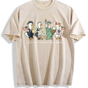250th America Anniversary Independent Goose vintage washed oversized T-shirt in Beige
