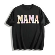 Mama GrandmaCore Mother Cotton T-Shirt in Black