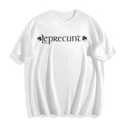 Leprecunt Baby Leprecunt St. Patrick's Day Baby Cotton T-Shirt in White