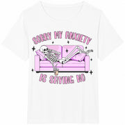 1-piece Set Batik Brand Cotton T-Shirt in White