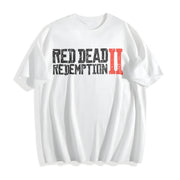 Red Dead Redemption 2 Cotton T-Shirt in White