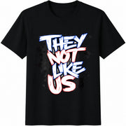 They Not Like Us Cotton T-Shirt in Black