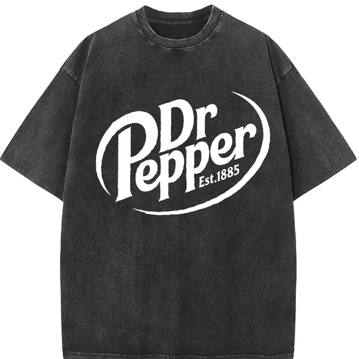 Dr Pepper Dr Pepper Lover Vintage Washed T-Shirt in Black