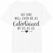 Bestie Best Friend Cotton T-Shirt in White