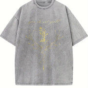 You Do Not Yield to Whatever End Vintage Washed T-Shirt in Gray