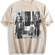 Ruby Bridges: CIVIL Rights Pioneer Vintage Washed T-Shirt in Beige