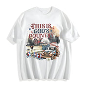 Colors- Autumn Pumpkin Halloween Christmas Thanksgiving Cotton T-Shirt in White