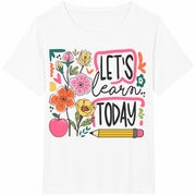 & Bohemian Teacher Cotton T-Shirt in White