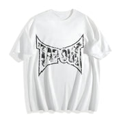 Y2k Tapout Skull ( ) Amity Affliction Tapout Mma Elite Cotton T-Shirt in White