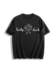 St Patricks Day Baby Cotton T-Shirt in Black