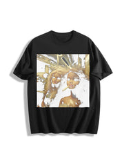 Glam Dolls Cotton T-Shirt in Black