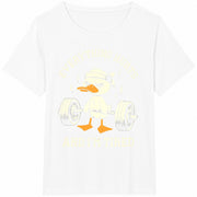 Everything Hurts and I'm Tired Cotton T-Shirt in White