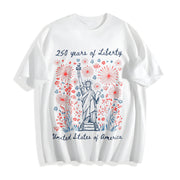 250 Years of Liberty Cotton T-Shirt in White