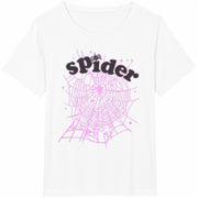 Boys & Teens' Cotton T-Shirt in White