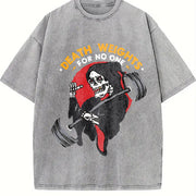 Death Weights for No One Vintage Washed T-Shirt in Gray