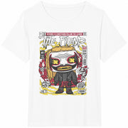 The Fiend Comic Cotton T-Shirt in White
