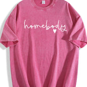 Homebody Cute For Her vintage washed oversized T-shirt in Red