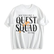 Basgiath War College Cotton T-Shirt in White