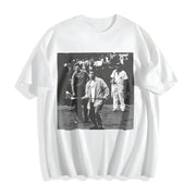 Adam Sandler Golf Scene Cotton T-Shirt in White