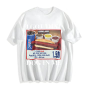 Got That Dog in Me Cotton T-Shirt in White