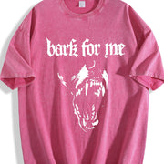 Bark for Me Vintage Washed T-Shirt in Red